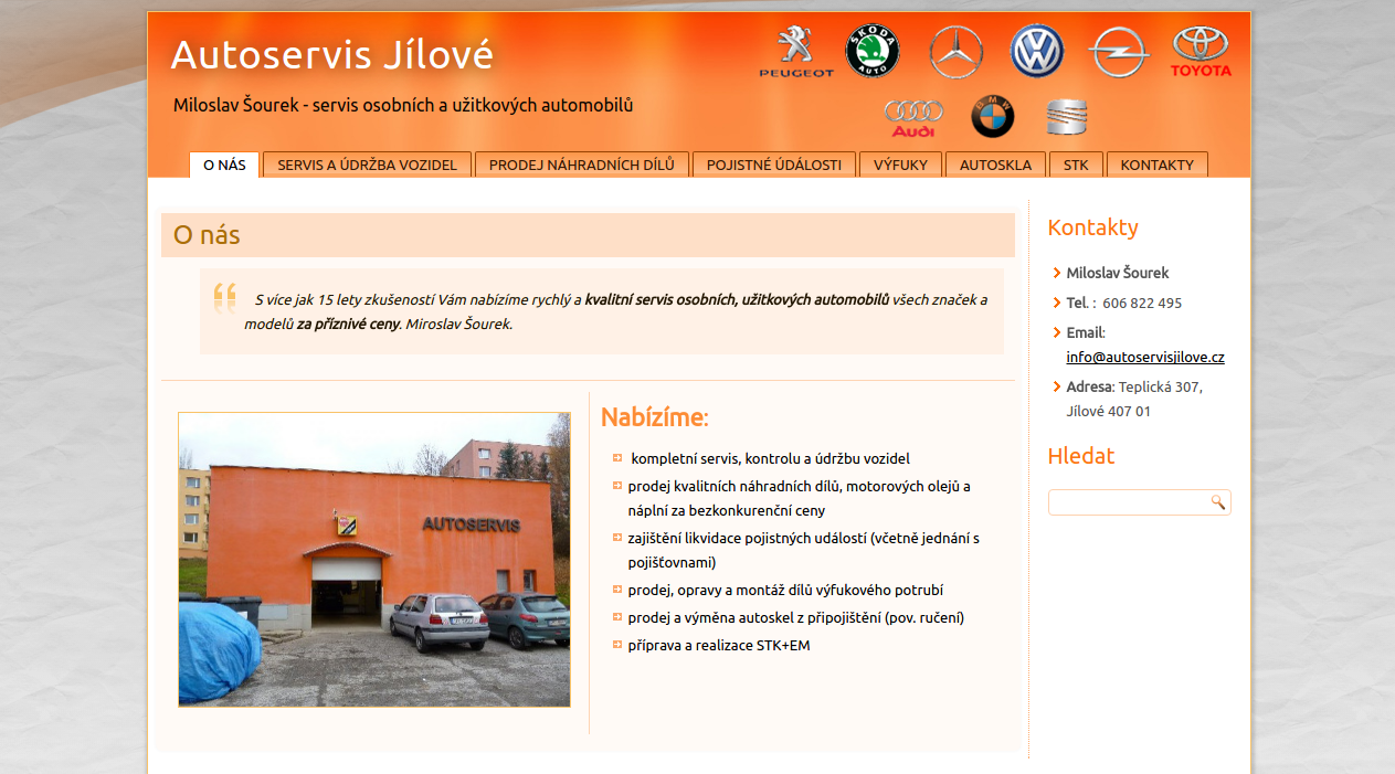 autoservis jílové